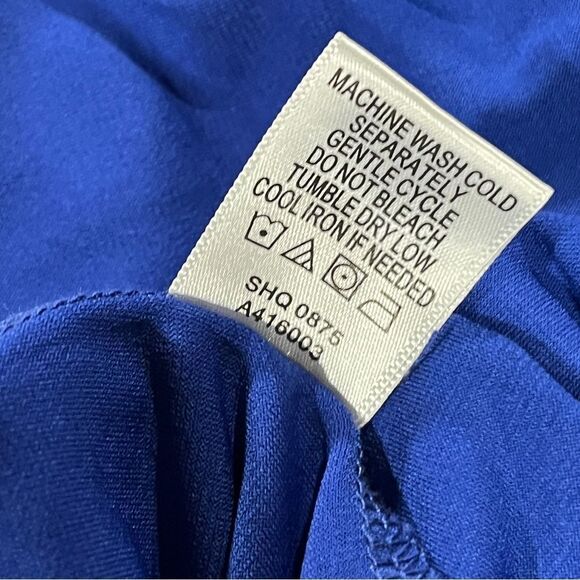 Kate & Mallory Casual royal Sleeveless hi-low maxi Dress - Picture 10 of 13